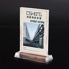 Acrylic A4 T Shape Sign Holder